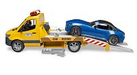 Komerční vozy - MB Sprinter přepravující auto
