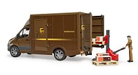 Komerční vozy - MB Sprinter UPS s řidičem a příslušenstvím