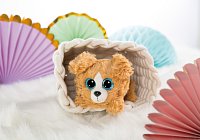 NICI Glubschis plyš Pejsek Lollidog ležící, 15 cm