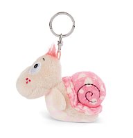 NICI klíčenka Šnek 10cm, růžový