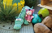 NICI plyš Krokodýl McDile 68cm ležící , GREEN