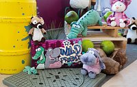 NICI plyš Krokodýl McDile 68cm ležící , GREEN