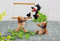 NICI plyš Pes Barky ohýbací 30cm, dárkové balení