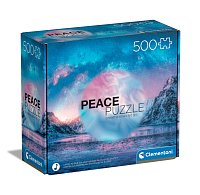 Puzzle 500 dielikov Peace - Light Blue