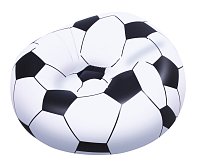 Nafukovacie kreslo Futbalová lopta, 1,14m x 1,12m x 66cm