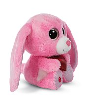 NICI Glubschis plyš Králíček Hearty Kay 15cm, GREEN