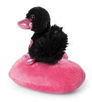 NICI plyš Love Černá labuť se srdíčkem 10cm, GREEN