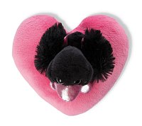 NICI plyš Love Černá labuť se srdíčkem 10cm, GREEN