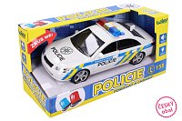 Policejní auto s efekty 24 cm