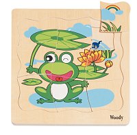 Puzzle – stages of a frog