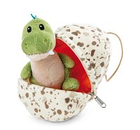 NICI plyš Dino baby chlapček vo vajci 13cm, GREEN