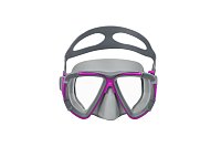 Šnorchlovacia maska Dominator (červená, šedá, ružová)