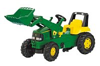 Šliapací traktor Rolly Junior John Deere s predným nakladačom