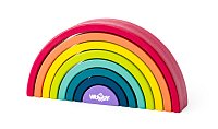 Balance game - Wooden Rainbow Blocks