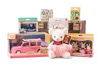 Truhla plná hračiek „SYLVANIAN FAMILIES 001“, limitovaná edícia