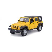 M. Jeep Wrangler Unlimited 2015, Yellow, window box, 1:24