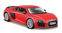 Maisto - Audi R8 V10 Plus, červené, 1:24