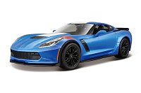 Maisto - 2017 Corvette Grand Sport, metal modrá, 1:24