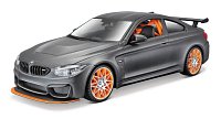 Maisto - BMW M4 GTS, matné kovovo šedé, assembly line, 1:24