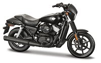 Maisto - HD - 2015 Harley-Davidson Street® 750, matný čierny, 1:18