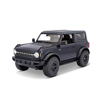 Maisto - 2021 Ford Bronco Wildtrak, metal modrý, 1:18