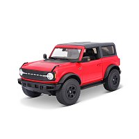 Maisto - 2021 Ford Bronco Wildtrak, červený, 1:18