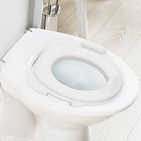Dětská toaleta XL 2v1, šedá