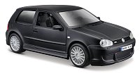 Maisto - Volkswagen Golf R32, matný čierny, 1:24