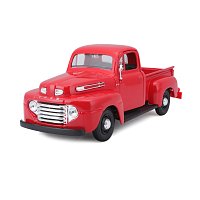 Maisto - 1948 Ford F-1 Pickup, červený, 1:25