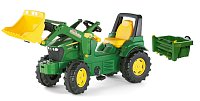 Šliapací traktor Farmtrac John Deere 7930 s nakladačom