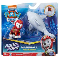 PAW PATROL AQUA VODNÍ KAMARÁTI MARSHALL