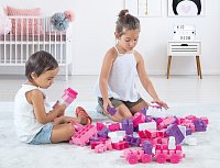 Velké kostky v plastovém pytli 70ks, jednorožec