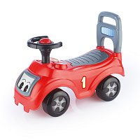 Odrážedlo auto červené s opěradlem