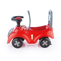 Odrážedlo auto červené s opěradlem