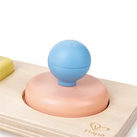 Montessori základní tvary na desce se zrcátkem