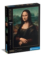 Puzzle 1000 dielikov Múzeum - Leonardo-Gioconda