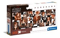 Puzzle 1000 dielikov panoráma - The Queen's Gambit