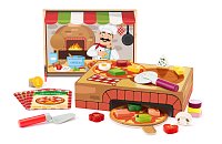 Pizzeria Carlo, didactic game with insert shapes