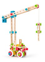 Montážní stavebnice v kyblíku ´´Constructor´´, 140 dílů