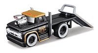 Maisto - Muscle Transports - 1966 Chevrolet C60 Flatbed 1970 Oldsmobile Vista Cruiser, 1:64