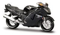 Maisto - Motocykel, HONDA CBR 1100XX - Super Blackbird, čierna, 1:18, blister box