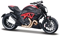 Maisto - Motocykel, DUCATI Diavel Carbon, červeno-čierny, 1:18, blister box