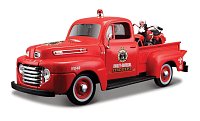 Maisto - Harley-Davidson Custom, 1948 Ford F-1 Pick up + 1936 EL Knucklehead, 1:24