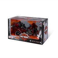 Maisto - H-D Trikes - 2021 CVO Tri Glide, metal červená, 1:12