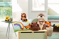 NICI polštář Vydra Oda & Odalina 40x20cm, postavička, GREEN