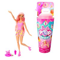 BRB POP REVEAL BARBIE ŠŤAVNATÉ OVOCIE - JAHODOVÁ LIMONÁDA