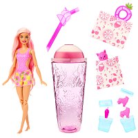 BRB POP REVEAL BARBIE ŠŤAVNATÉ OVOCE - JAHODOVÁ LIMONÁDA