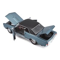 Maisto - 1965 Pontiac GTO, metal modrá, 1:18