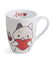 NICI hrnček Mačička ´´Celebrate Love´´ 310ml, porcelán, v darčekovej krabičke