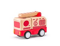 Fire engine car with sounds and light, flywheel